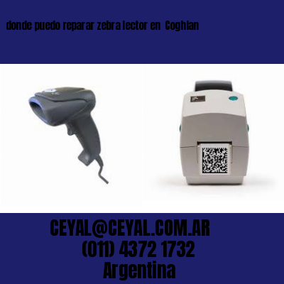 donde puedo reparar zebra lector en  Coghlan