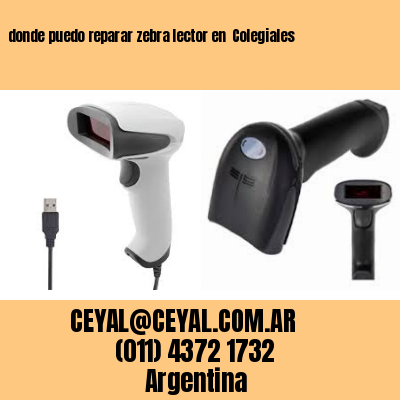 donde puedo reparar zebra lector en  Colegiales