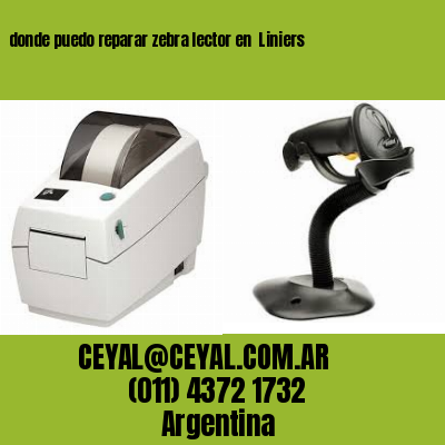 donde puedo reparar zebra lector en  Liniers