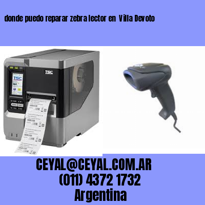 donde puedo reparar zebra lector en  Villa Devoto