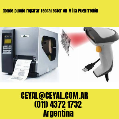 donde puedo reparar zebra lector en  Villa Pueyrredón