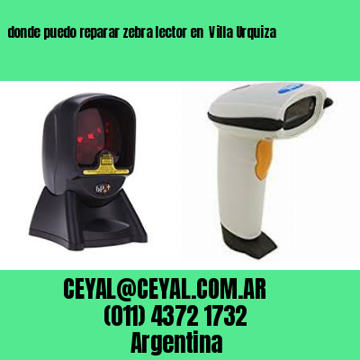 donde puedo reparar zebra lector en  Villa Urquiza