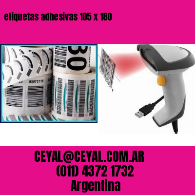 etiquetas adhesivas 105 x 180