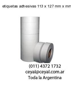 etiquetas adhesivas 113 x 127 mm x mm