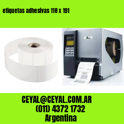 etiquetas adhesivas 118 x 191