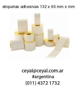 etiquetas adhesivas 132 x 65 mm x mm