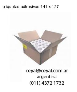etiquetas adhesivas 141 x 127