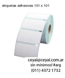 etiquetas adhesivas 151 x 101