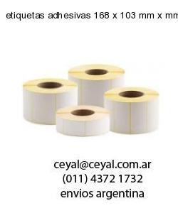 etiquetas adhesivas 168 x 103 mm x mm