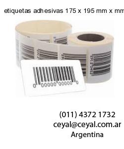 etiquetas adhesivas 175 x 195 mm x mm