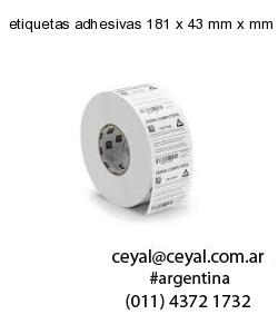 etiquetas adhesivas 181 x 43 mm x mm
