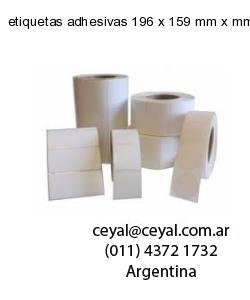 etiquetas adhesivas 196 x 159 mm x mm