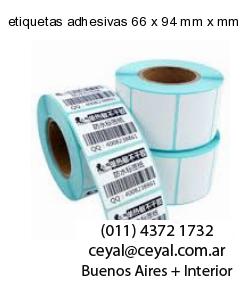 etiquetas adhesivas 66 x 94 mm x mm
