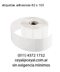 etiquetas adhesivas 82 x 103