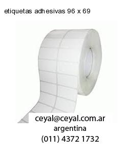 etiquetas adhesivas 96 x 69