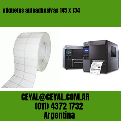 etiquetas autoadhesivas 145 x 134