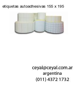 etiquetas autoadhesivas 155 x 195