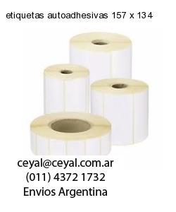 etiquetas autoadhesivas 157 x 134