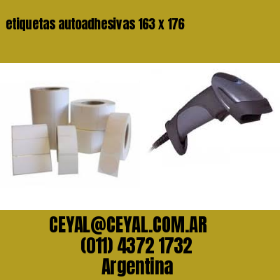 etiquetas autoadhesivas 163 x 176
