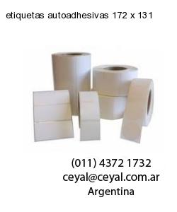etiquetas autoadhesivas 172 x 131