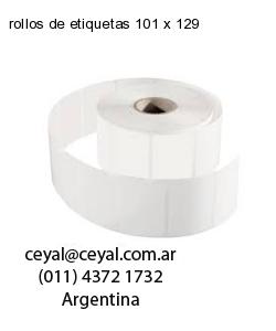 rollos de etiquetas 101 x 129