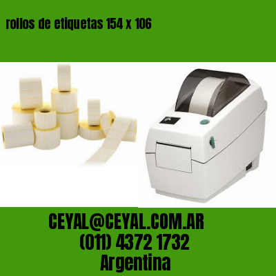 rollos de etiquetas 154 x 106
