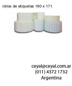 rollos de etiquetas 180 x 171