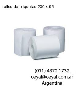 rollos de etiquetas 200 x 95