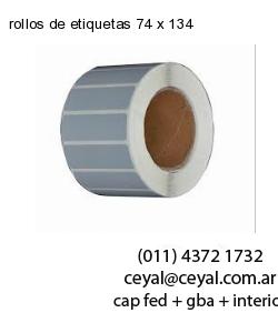 rollos de etiquetas 74 x 134