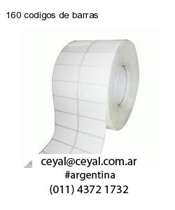 160 codigos de barras