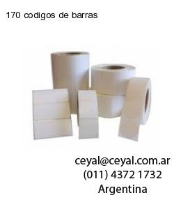 170 codigos de barras