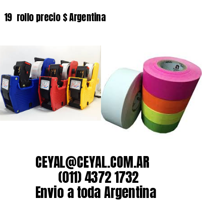 19 	rollo precio $ Argentina