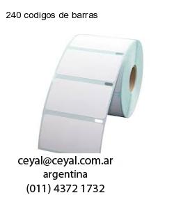 240 codigos de barras
