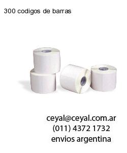 300 codigos de barras