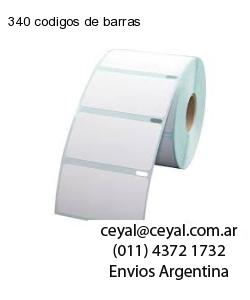 340 codigos de barras