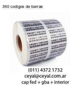 360 codigos de barras
