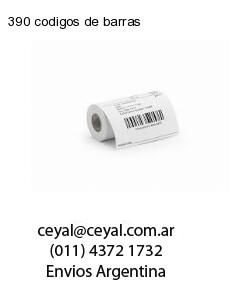 390 codigos de barras