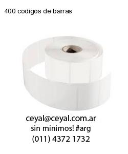 400 codigos de barras
