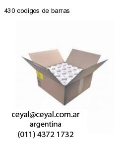 430 codigos de barras