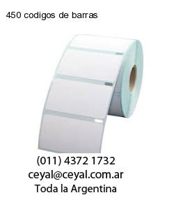 450 codigos de barras