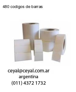 480 codigos de barras