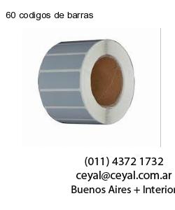 60 codigos de barras