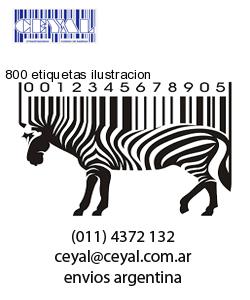 800 etiquetas ilustracion