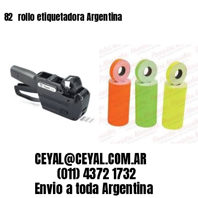 82 	rollo etiquetadora Argentina