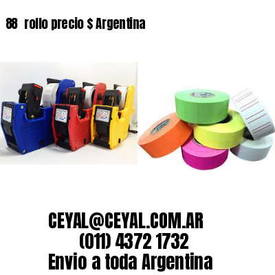 88 	rollo precio $ Argentina