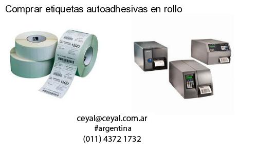 Comprar etiquetas autoadhesivas en rollo