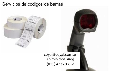 Servicios de codigos de barras