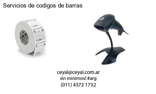 Servicios de codigos de barras