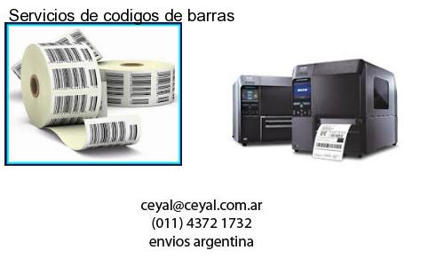 Servicios de codigos de barras