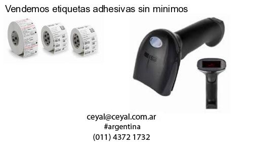 Vendemos etiquetas adhesivas sin minimos
